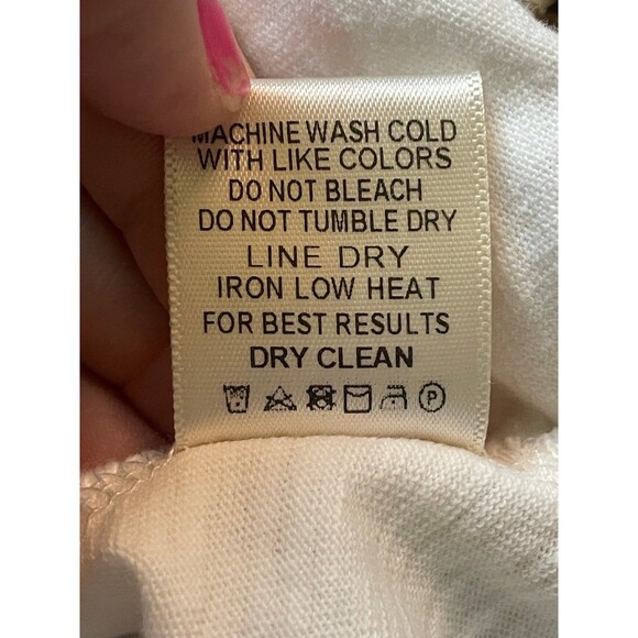 Alter’d State Small Dress off white shirt style lace sleeves flowy - Picture 8 of 11